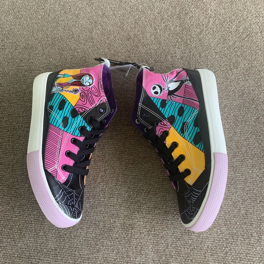 Nightmare Before Christmas High-Top Sneakers
